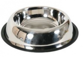 Miska nerez protiskluz pes STEEL 0,90 l Zolux