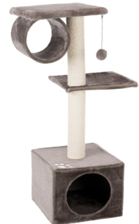 TRIXIE Škrabadlo SAN FERNANDO 106cm,  šedé