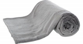 TRIXIE Plyšová deka Kimmy, šedá 200 x 150cm