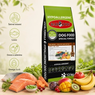 BARDOG SALMON FRUIT HOLISTIC 12 kg