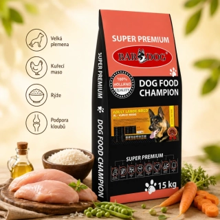 Bardog Super prémiové granule Adult Large Breed 26/16 13 kg