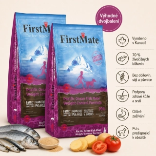 FirstMate Pacific Ocean Fish Senior 2 x 11,4kg