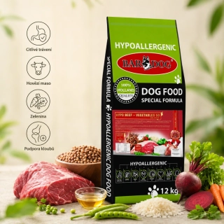 Bardog HYPO BEEF - Vegetables 12kg