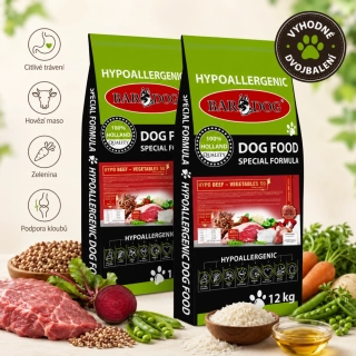 Bardog HYPO BEEF - Vegetables 2 x 12kg
