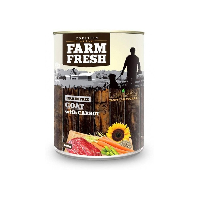 Topstein Farm Fresh - GOAT with CARROT 400 g