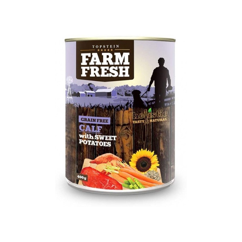 Topstein Farm Fresh - CALF with SWEET POTATOES 400 g